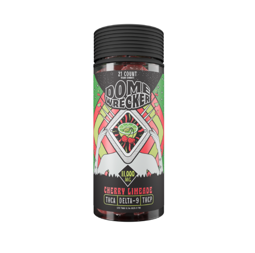 Cherry Limeade Dome Wrecker Gummies 11,000mg