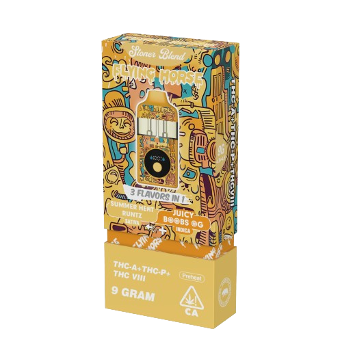 Flying Horse Stoner Blend Disposable Vape - 9G Bertha's Depot Flying Horse Stoner Blend Disposable Vape - 9G Bertha's Depot
