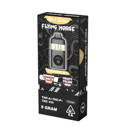 Flying Horse Stoner Blend Disposable Vape Black Edition - 9G