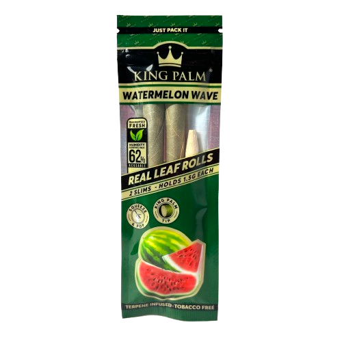 King Palm Watermelon Wave Slims 2-Pack
