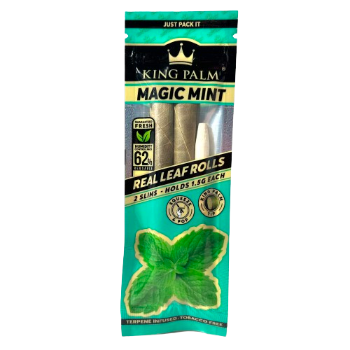 King Palm Magic Mint Slim 2-Pack