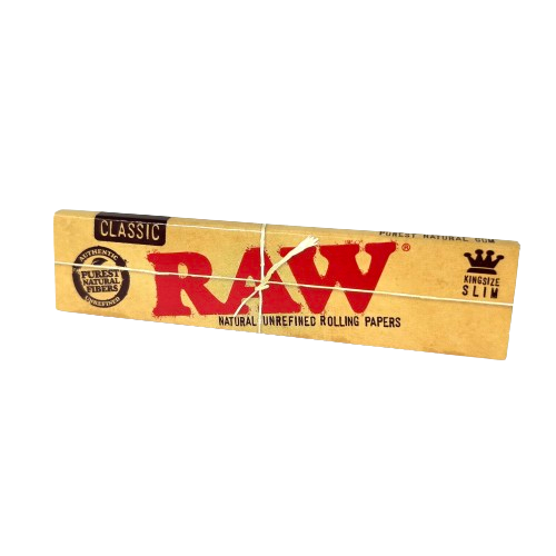 Raw Classic King Size Slim Rolling Papers Berthas Depot