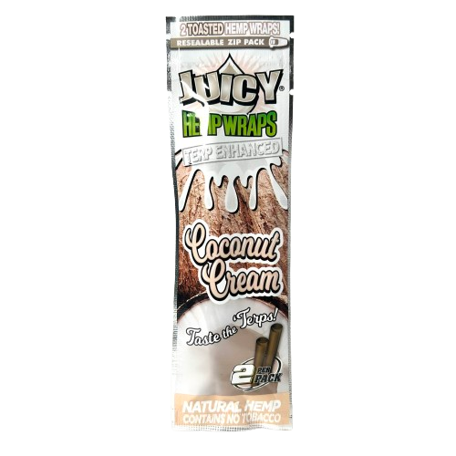 Juicy Hemp Wraps Coconut Cream 2-Pack