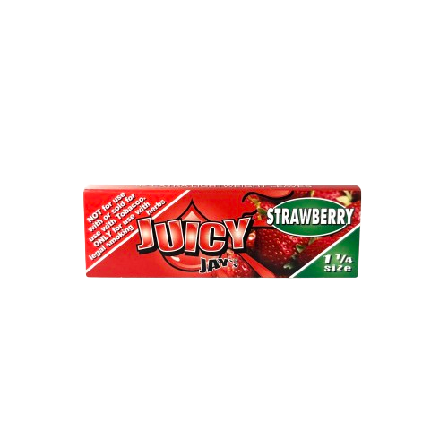 Juicy Jay's 1 1/4 Strawberry Flavored Papers