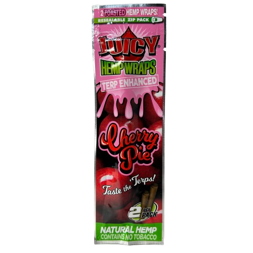 Juicy Hemp Wraps Cherry Pie 2-Pack