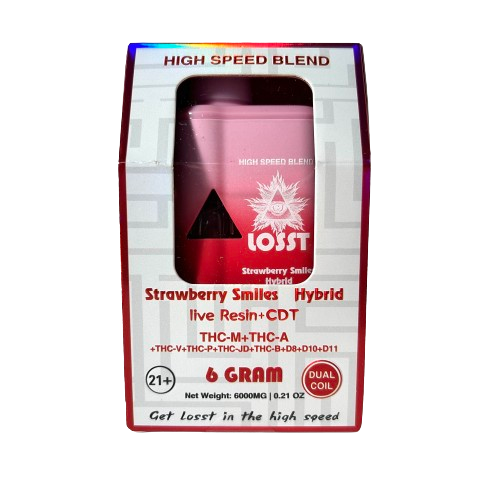 Losst 6g High Speed Blend - Strawberry Smiles Hybrid