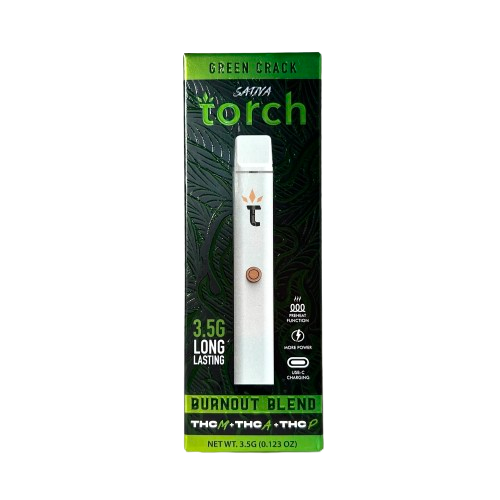 Green Crack Sativa Burnout Blend 3.5G - Torch 