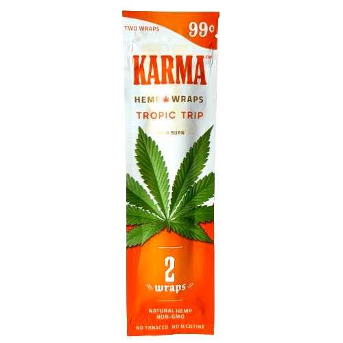 Karma Hemp Wraps Tropic Trip 2-Pack