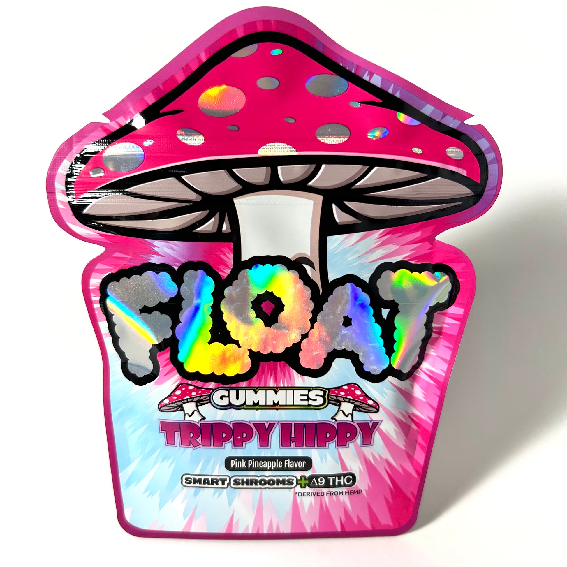 Float Mushroom Gummies Trippy Hippy Bertha's Depot