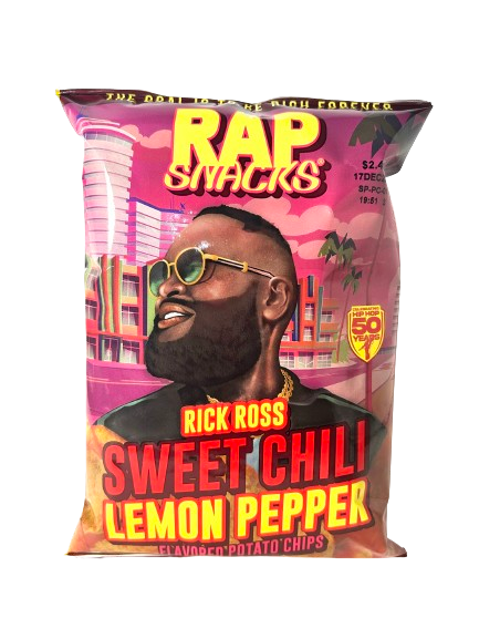 Rap Snacks Rick Ross Sweet Chili Lemon Pepper