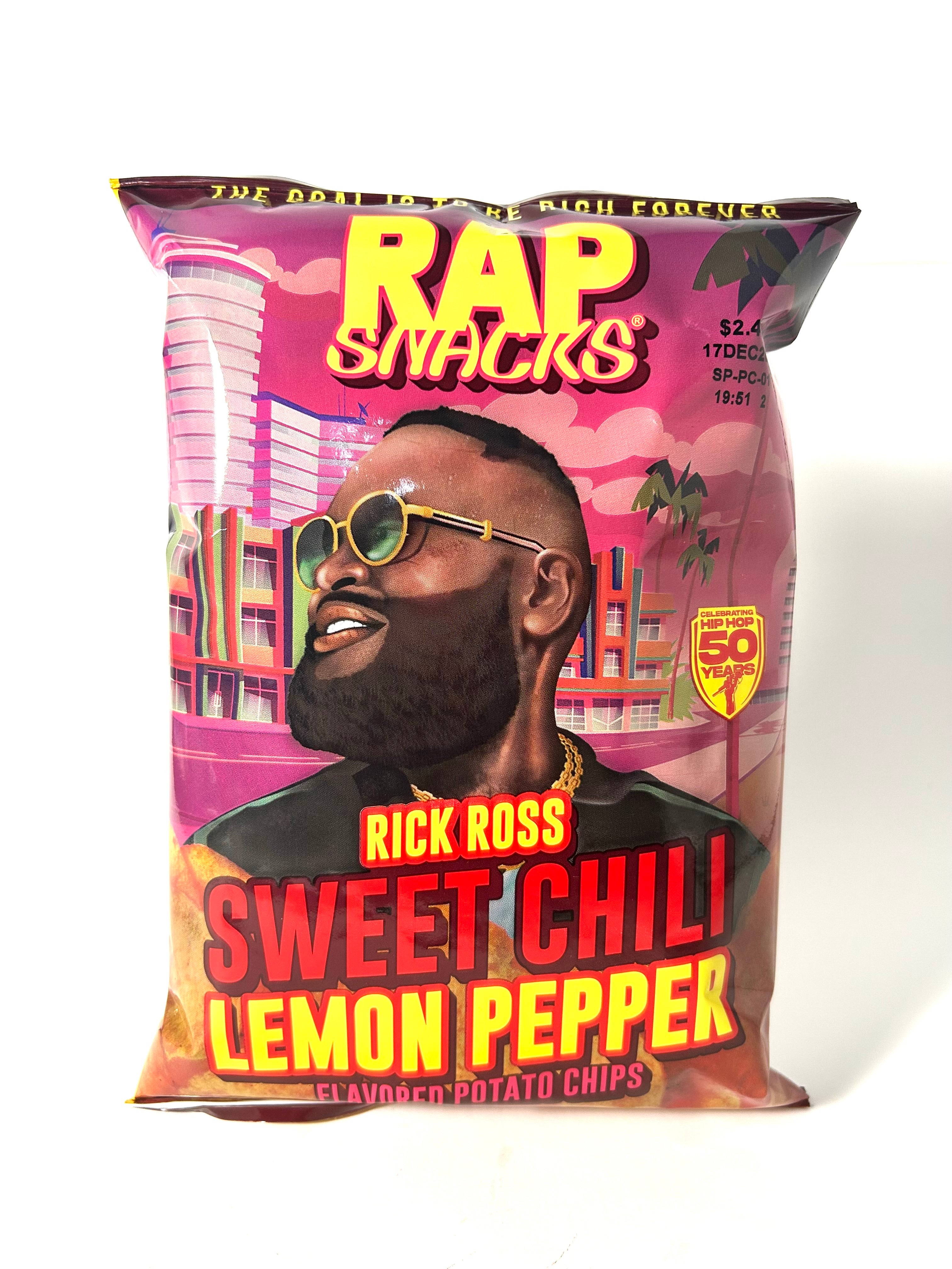 Rap Snacks Rick Ross Sweet Chili Lemon Pepper Bertha's Depot