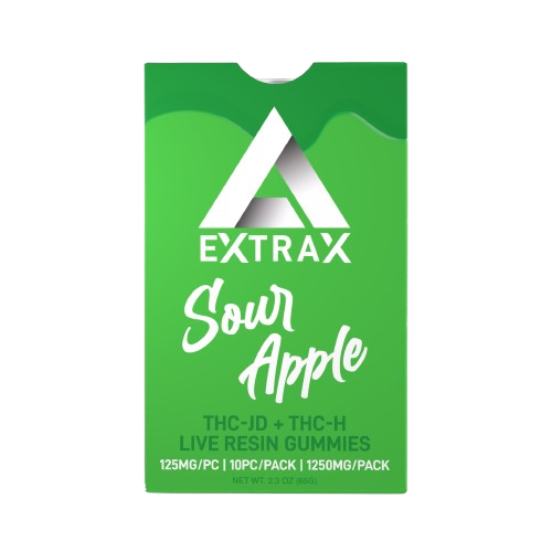Delta Extrax Lights Out - Sour Apple Gummies 1250mg
