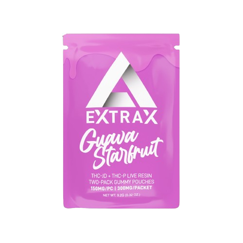 Delta Extrax Lights Out - Guava Starfruit Gummies 300mg