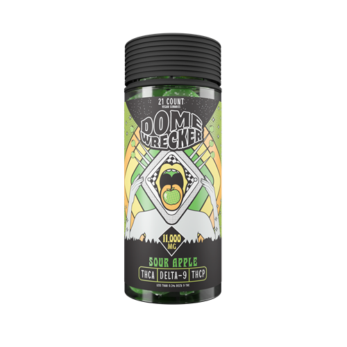 Sour Apple Dome Wrecker Gummies 11,000mg