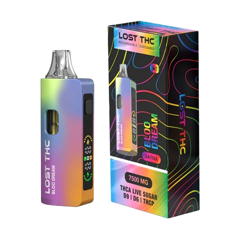 Bloo Dream - Lost THC Disposable Vape 7.5G Rainbow Edition