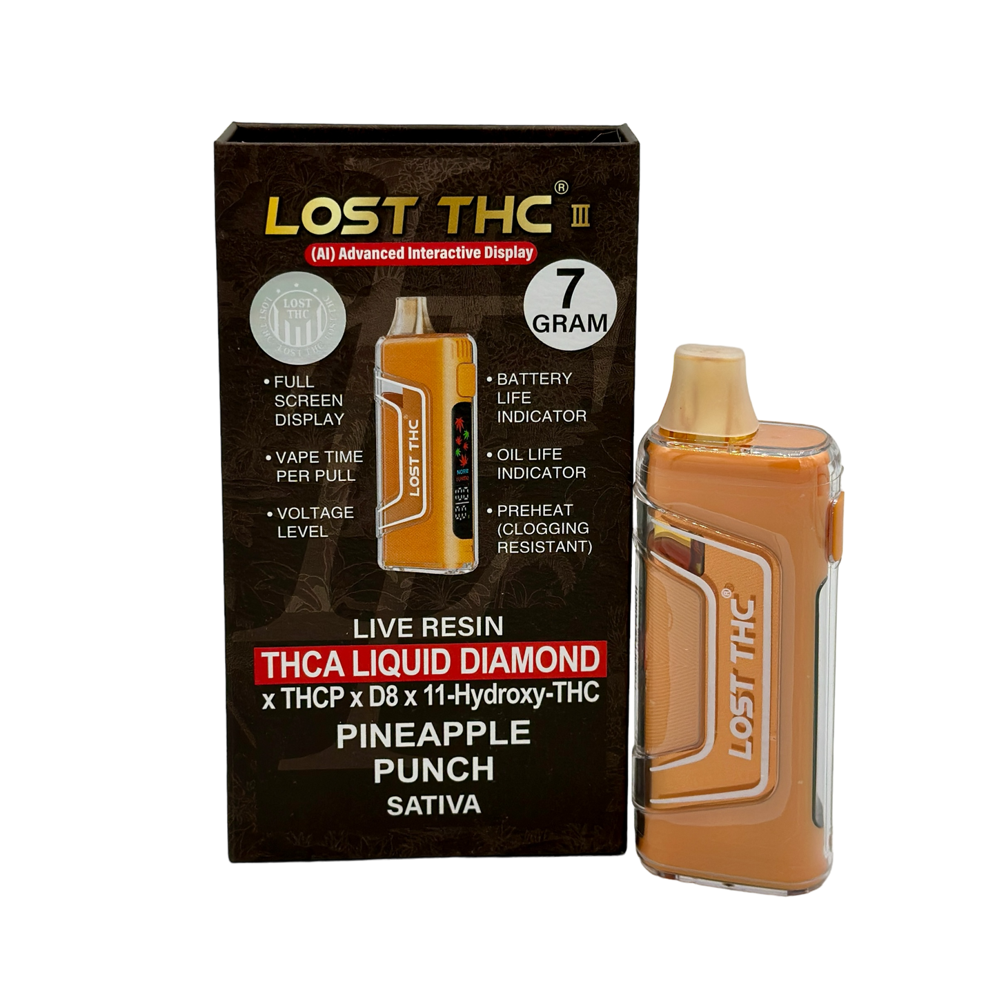 Pineapple Punch Disposable 7G - Lost THC