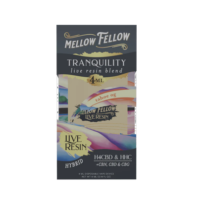 Mellow Fellow Live Resin Disposable Vape - 4mL