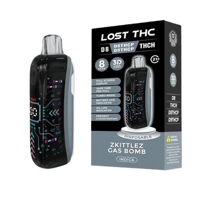 Lost THC Exotic CB9A Blend Disposable Vape - 8G
