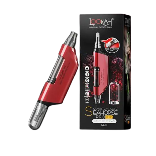 Lookah Seahorse Pro Plus Vaporizer Kit Red