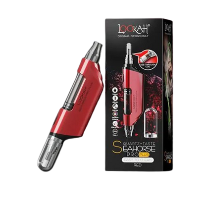 Lookah Seahorse Pro Plus Vaporizer Kit Red