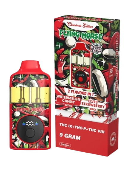 Flying Horse 3 in 1 Disposable Vape Christmas Edition - 9G