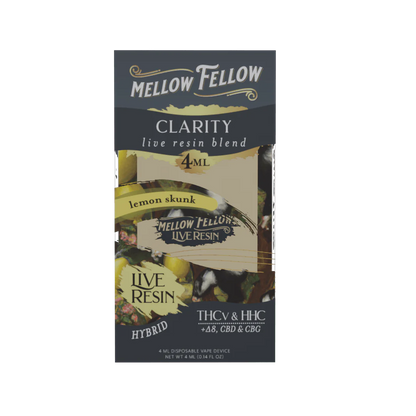 Mellow Fellow Live Resin Disposable Vape - 4mL