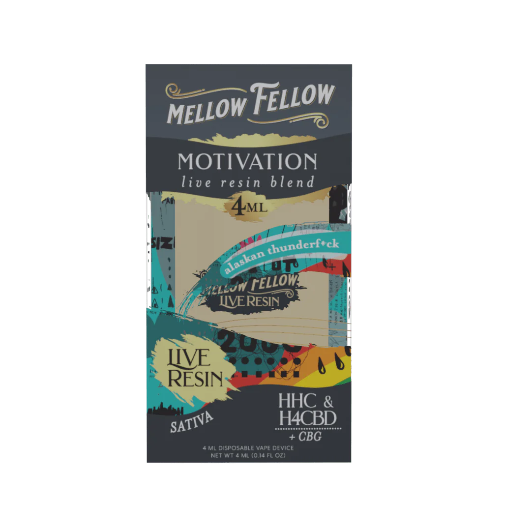 Mellow Fellow Live Resin Disposable Vape - 4mL