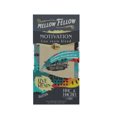 Mellow Fellow Live Resin Disposable Vape - 4mL