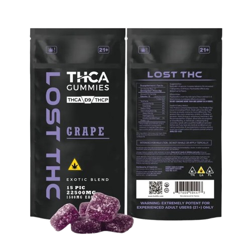 Lost THC THCA Gummies - 1500mg
