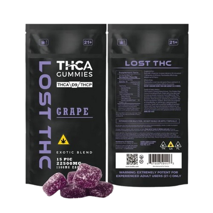 Lost THC THCA Gummies - 1500mg
