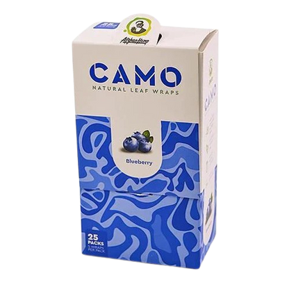 Blueberry Camo Natural Leaf Wraps