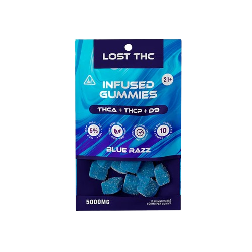 Lost THC Infused Gummies 10 Pack - 5000mg