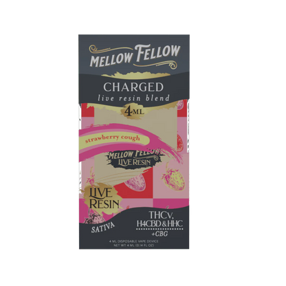 Mellow Fellow Live Resin Disposable Vape - 4mL