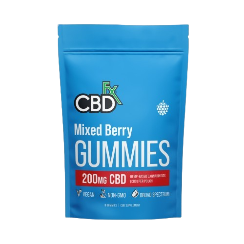 CBDfx - CBD Gummies Mixed Berry 200mg