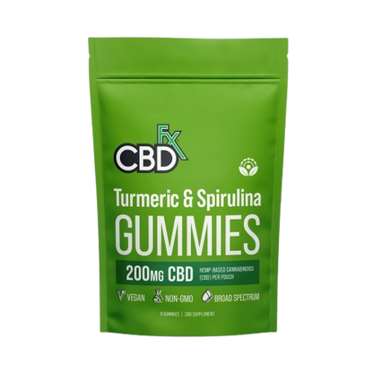 Turmeric & Spirulina CBD Gummies 200mg