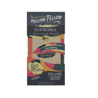 Mellow Fellow Live Resin Disposable Vape - 4mL