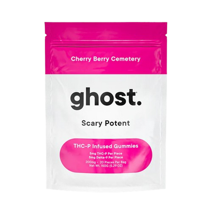 Cherry Berry Cemetery - Ghost Scary Potent Reaper Blend THCP Gummies - 200mg