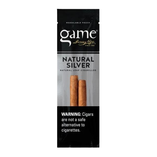 Game Natural Silver Cigarillos