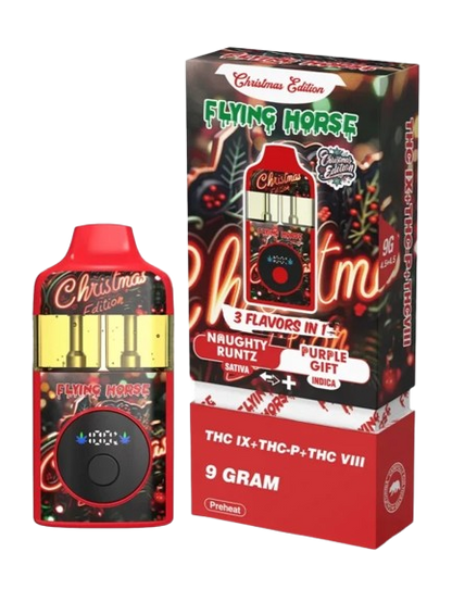 Flying Horse 3 in 1 Disposable Vape Christmas Edition - 9G