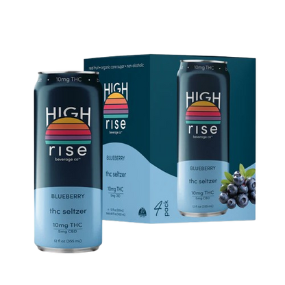 High Rise THC Seltzer 4 Pack - 10mg
