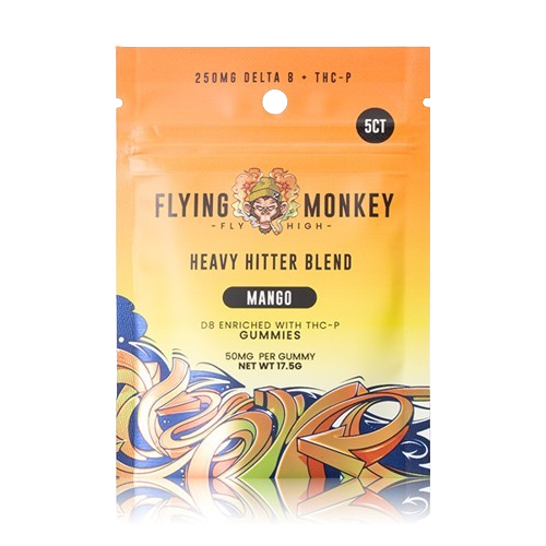 Flying Monkey Heavy Hitter Blend 250MG Mango Gummies