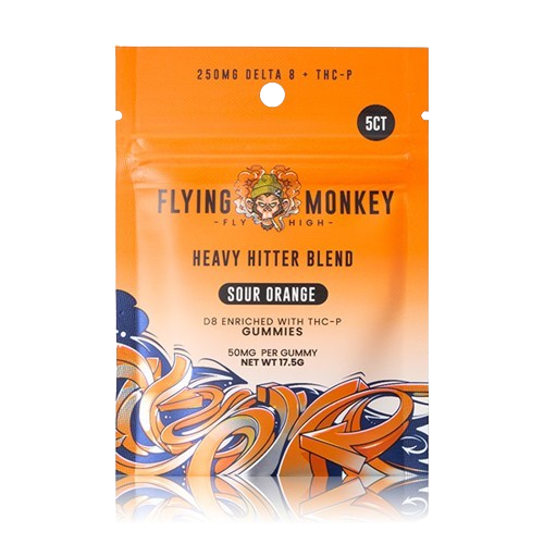 Sour Orange Flying Monkey Heavy Hitter Blend 250mg