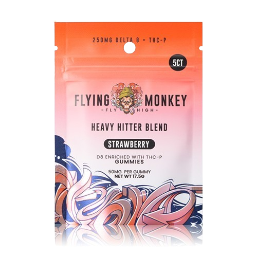 Strawberry Flying Monkey Heavy Hitter Blend 250mg