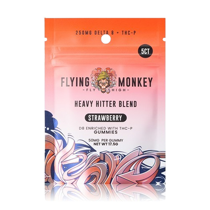 Strawberry Flying Monkey Heavy Hitter Blend 250mg