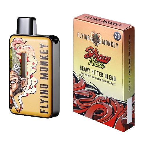 Straw Nana Flying Monkey Heavy Hitter Blend 2G