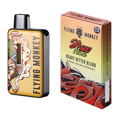 Straw Nana Flying Monkey Heavy Hitter Blend 2G