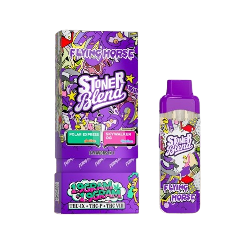 Polar Express X Skywalker OG - Flying Horse Stoner Blend 3-in-1 THC Vape - 3.8