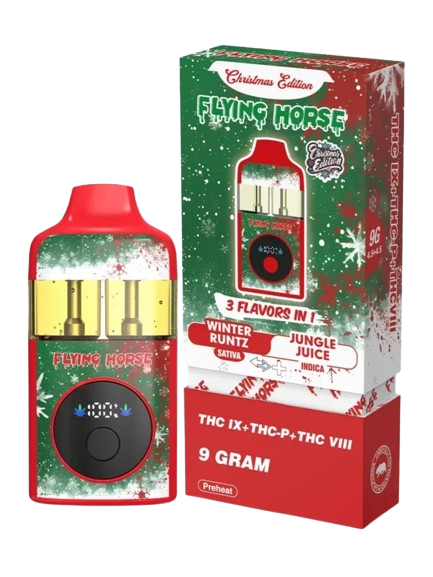 Flying Horse 3 in 1 Disposable Vape Christmas Edition - 9G