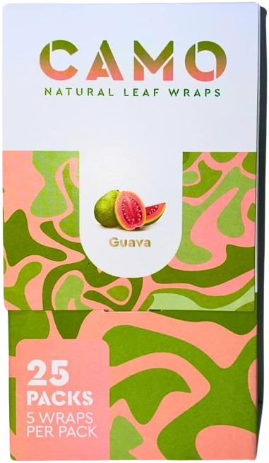 Guava Camo Natural Leaf Wraps