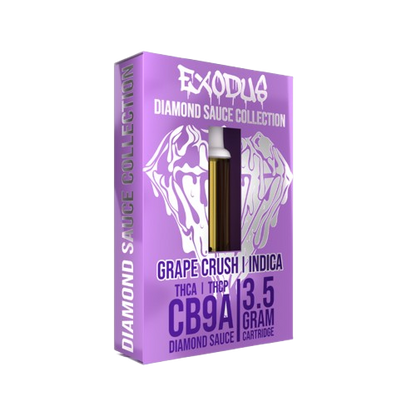 Exodus Diamond Sauce CB9A THCA THCP Cartridge 3.5g